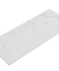 Cato solid-surface flat stone vanity top for the Aulic Verona Mark II 900mm vanity