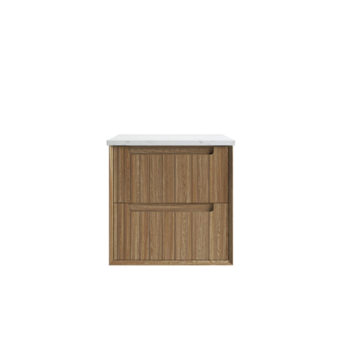Aulic Voulari 600mm wall hung vanity with vanity top