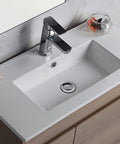 Aulic York 600mm floor standing vanity in a bathroom setting