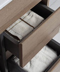 Aulic York 600mm wall hung vanity in a bathroom setting