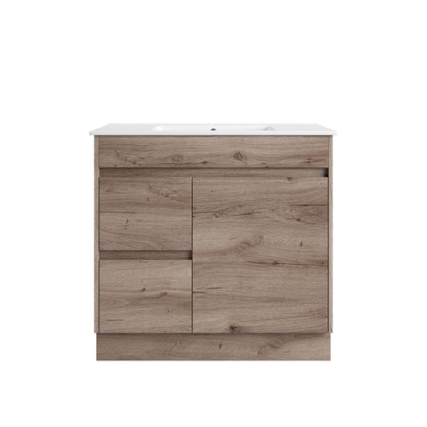 Mini Ceramic Top for the Aulic York 900mm floor standing vanity