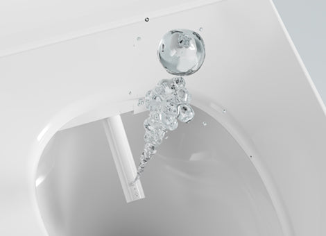 Multiple washing modes on the Lafeme electric bidet seat range