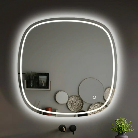 Aqua Perla - LED Mirror 750 x 750mm