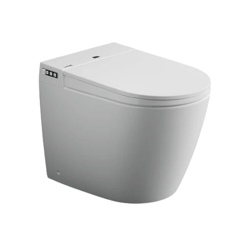 Lafeme Crawford Inwall Cistern Floor Pan Smart Toilet