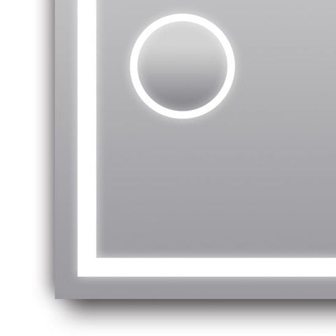Aqua Perla - Bluetooth LED Mirror 900x750mm