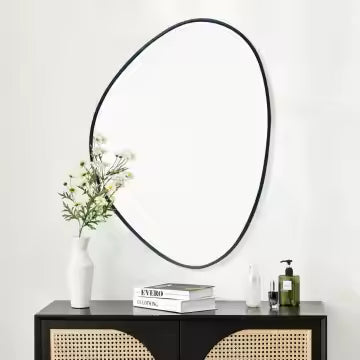 Oolong - Irregular shape pebble mirror 2 Finishes 70cm x 95cm