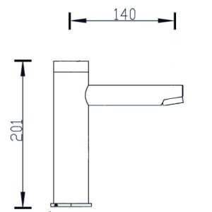 Linkware - Intelligent Basin Sensor Tap Chrome