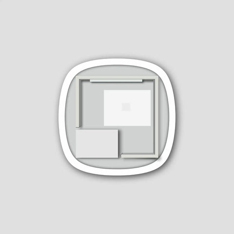 Aqua Perla - Lexsi Round Edge LED Mirror 2 Sizes