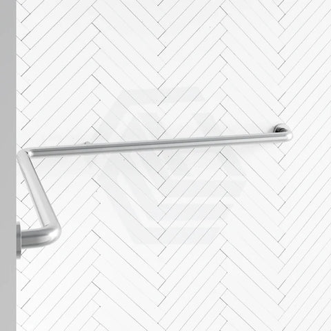 Linkware - Accessability Corner Rail Chrome 32 x 850 x 700mm