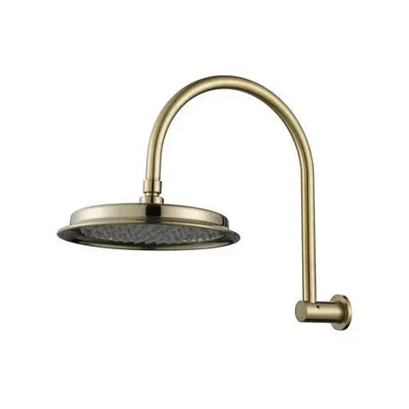 Montpellier Shower Arm and Rose Brushed Bronze