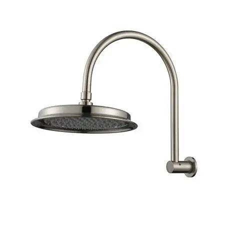 Modern National - Montpellier Shower Arm and Rose Brushed Nickel