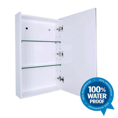 Alpine - Piper PVC Shaving Cabinet 60cm