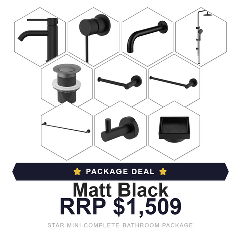 Modern National - Star Mini Complete Bathroom Package EOFY Special