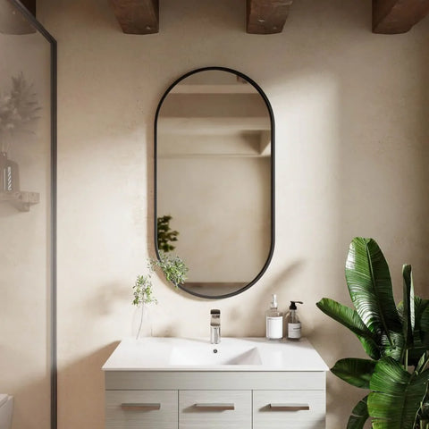 Alpine - Como Oval Mirror