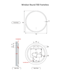 Dimension diagram