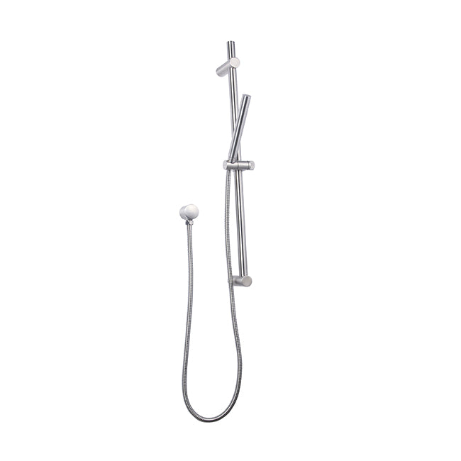 Linkware - Elle  Stainless Steel Pencil Rail Shower with Elbow