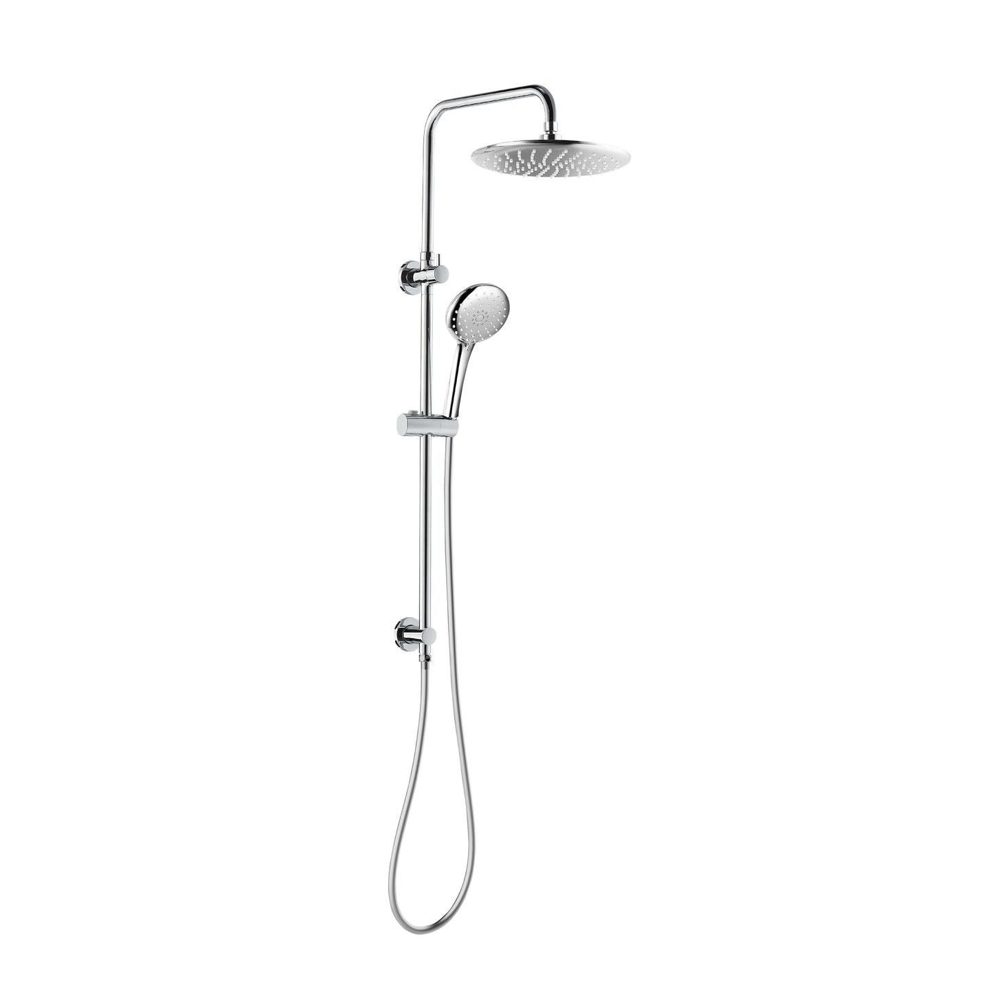 Linkware -Loui Twin Shower With Rail in 5 Finishes