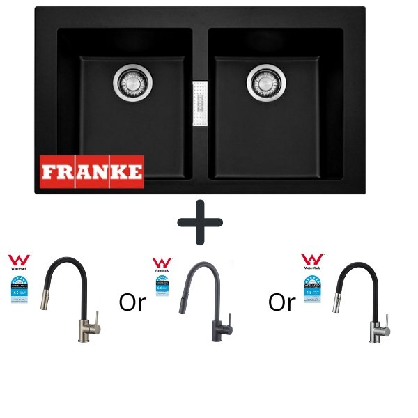 FRANKE S2D620CB - Kitchen Sink and Tap Bundle