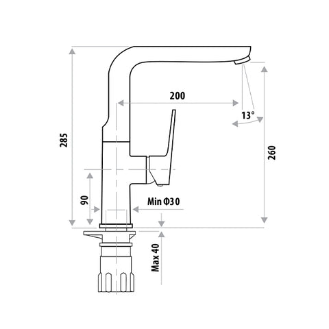 Linkware Liberty Sink Mixer