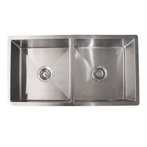 Linkware - Double Bowl Undermount Sink Stainless Steel