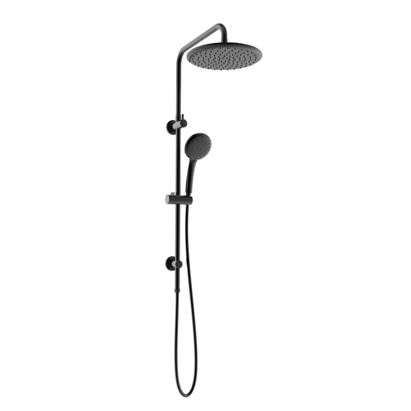 Linkware -Loui Twin Shower With Rail in 5 Finishes