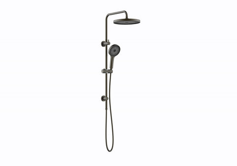 Linkware - The Gabe Twin Shower On Rail in 5 Finishes