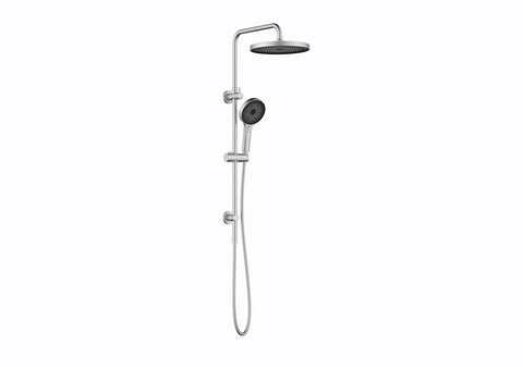 Linkware - The Gabe Twin Shower On Rail in 5 Finishes