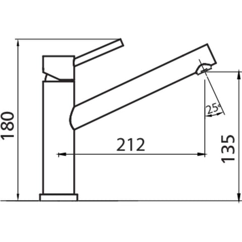 Oliveri - Essente Swivel Mixer Tap