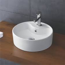 Linkware - Albany Round Bathroom Ceramic Basin White