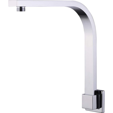 Monaco Chrome Raised Wall Mounted Shower Arm-MO0009CR