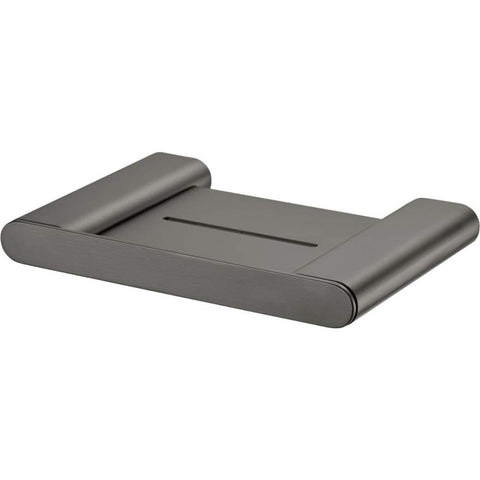 Madrid Gunmetal Soap Holder With Shelf-MA859FF5GM