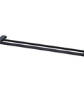 Madrid Matte Black Double Towel Rail 650mm-MA824EC3MB