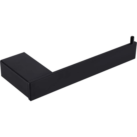 Athens Matte Black Toilet Roll Holder-AT4686MB