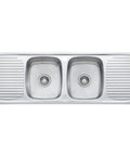 ultraform-double-bowl-sink-with-double-drainer