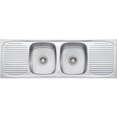 ultraform-double-bowl-sink-with-double-drainer