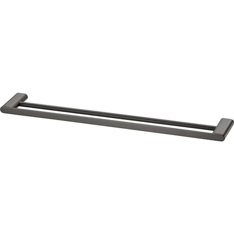 Madrid Gunmetal Double Towel Rail 650mm-MA824EF5GM