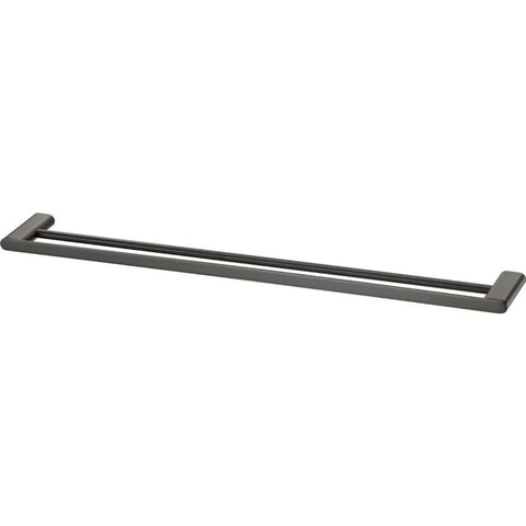 Madrid Gunmetal Double Towel Rail 800mm-MA830EF5GM