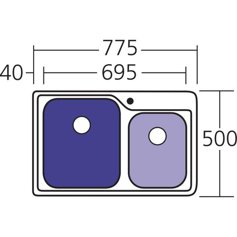 nu-petite-1-3-4-bowl-topmount-sink