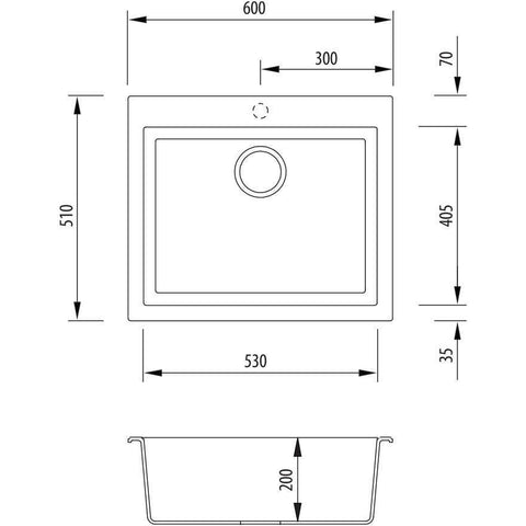 santorini-white-grande-bowl-topmount-sink-au