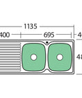 endeavour-double-bowl-sink-with-drainer