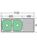 endeavour-double-bowl-sink-with-drainer