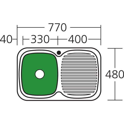 lakeland-single-bowl-sink-with-drainer