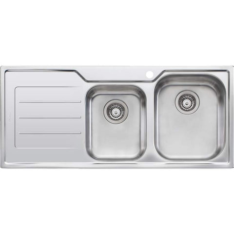 flinders-1-3-4-bowl-sink-with-drainer-au