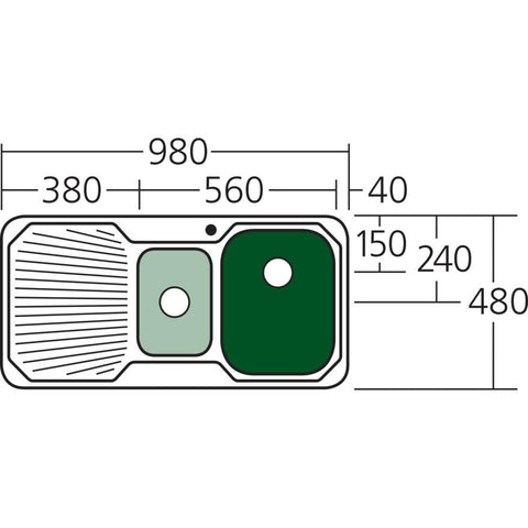 petite-1-1-2-bowl-sink-with-drainer