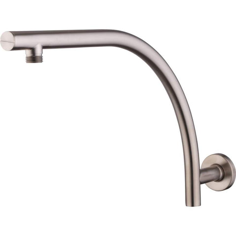 Rome Brushed Nickel Raised Wall Mounted Shower Arm-RO0008BN