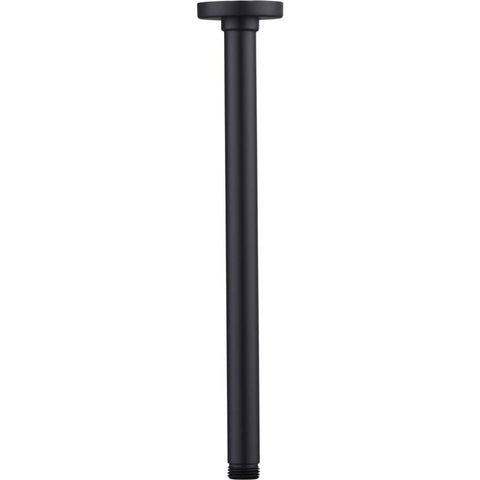 Rome Matte Black Ceiling Mounted Shower Arm-RO15293MB