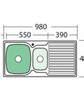 endeavour-endeavour-1-1-2-bowl-sink-with-drainer
