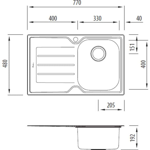 flinders-single-bowl-sink-with-drainer-au