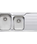 flinders-1-3-4-bowl-sink-with-drainer-au