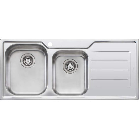 flinders-1-3-4-bowl-sink-with-drainer-au
